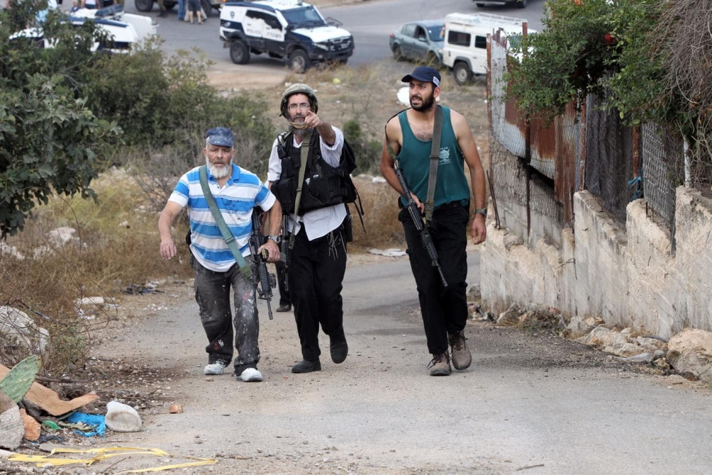 Palestinian Authority and settler clashes