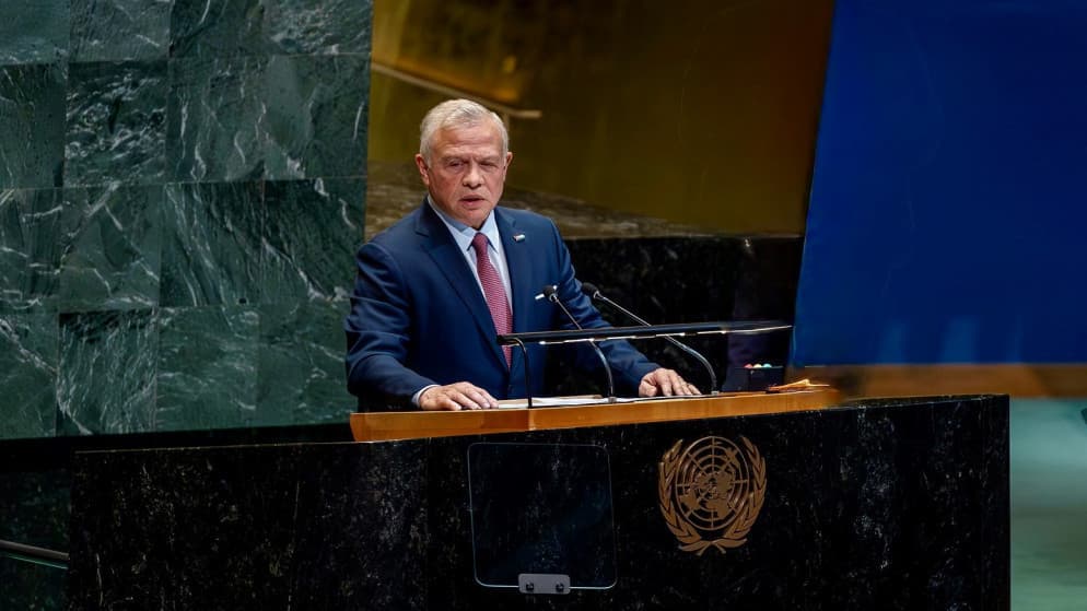 King visits UN for Jordanian delegation