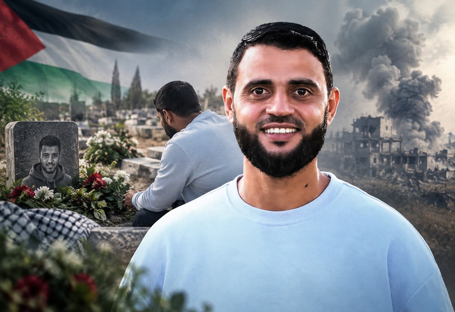 Visitor killed at martyr's grave