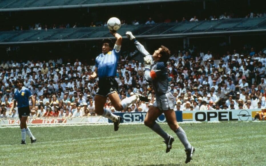 Maradona's Hand of God ball sells for $3.3M