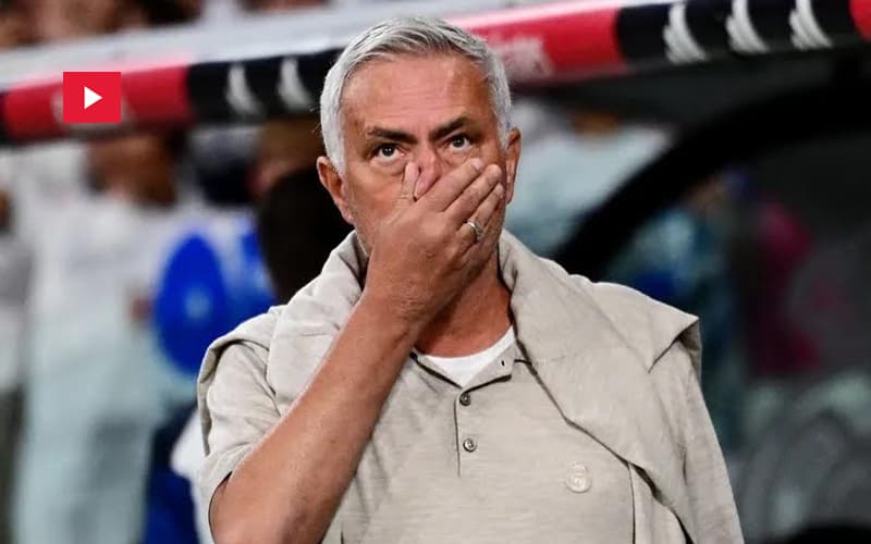 Mourinho receives warm welcome at Bernabéu