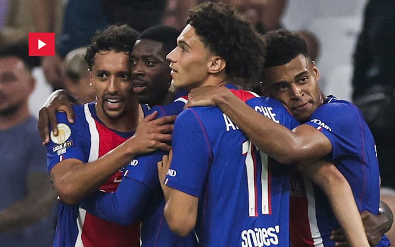 سان جيرمان يتغلب على مرسيليا المعطل