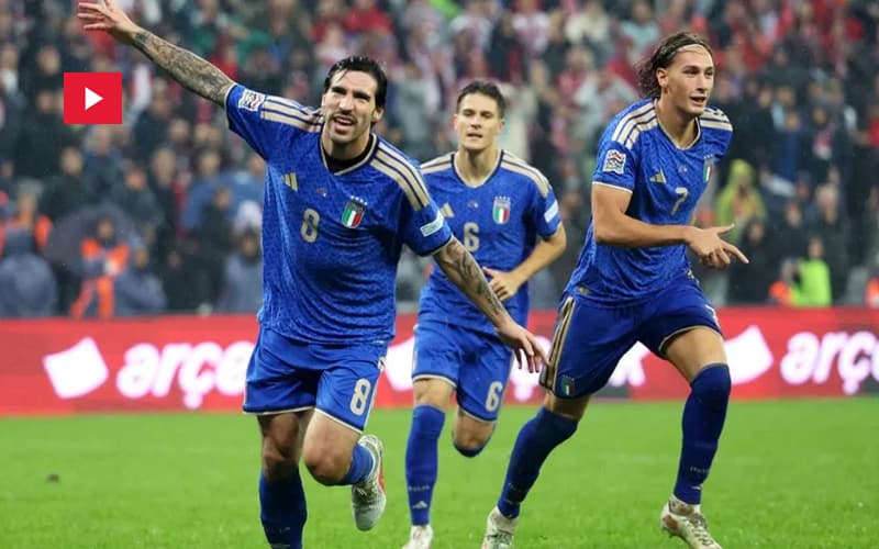 Italy defeats Turkey 4-0