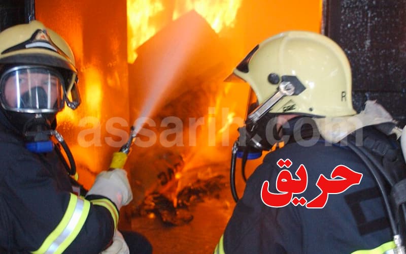 حريق كبير في مصنع القوارب بقصر سعيد