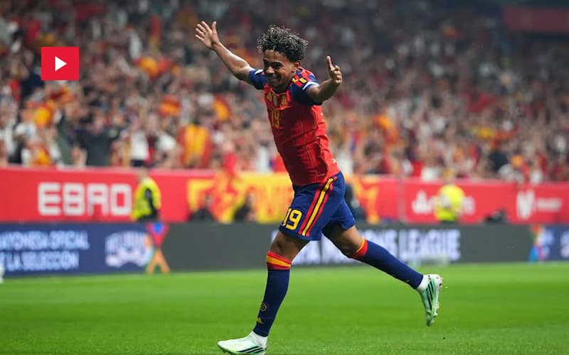 Spain secures dominant 3-0 win over Czech