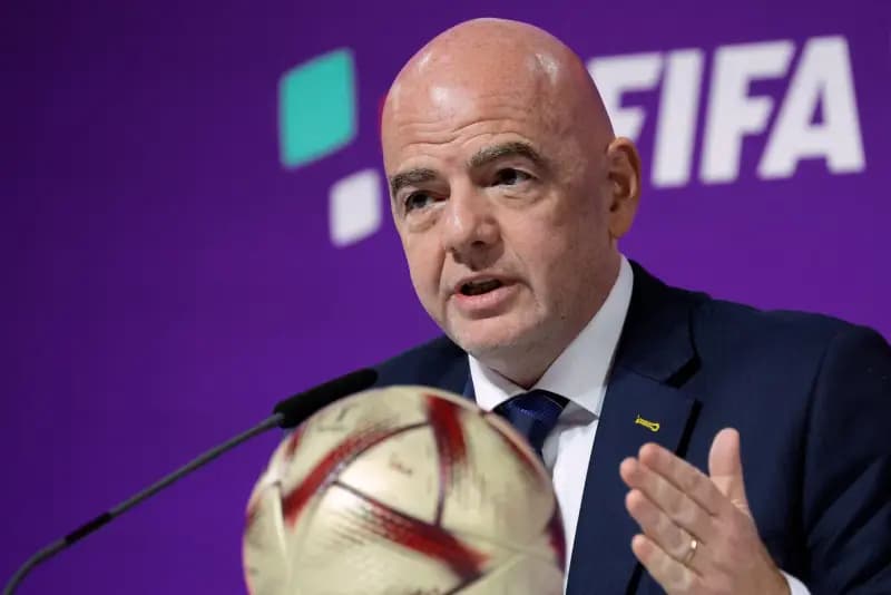 Infantino expresses regret