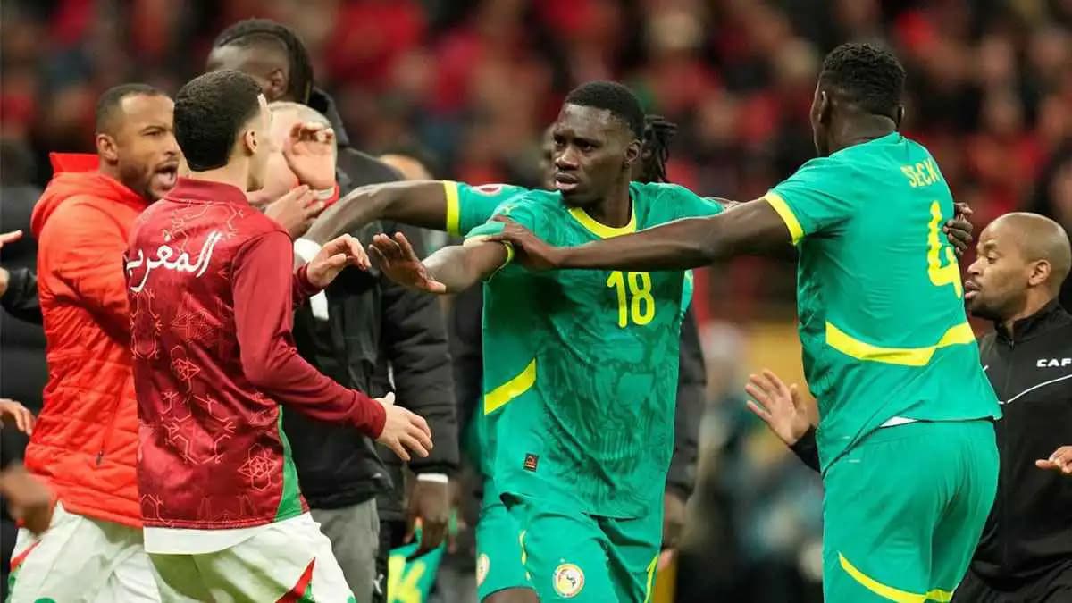 نهائي المغرب والسنغال وقرار التاس المتوقع