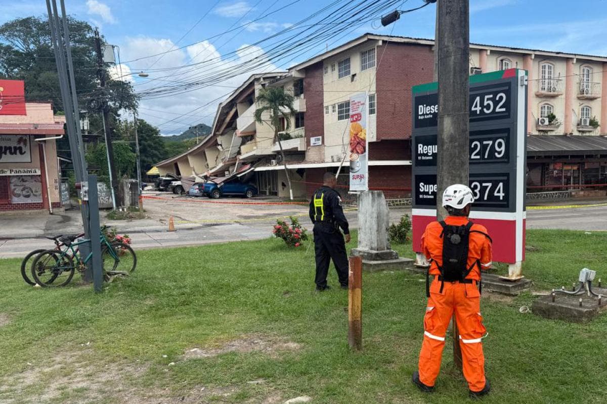 Strong earthquake hits Panama again