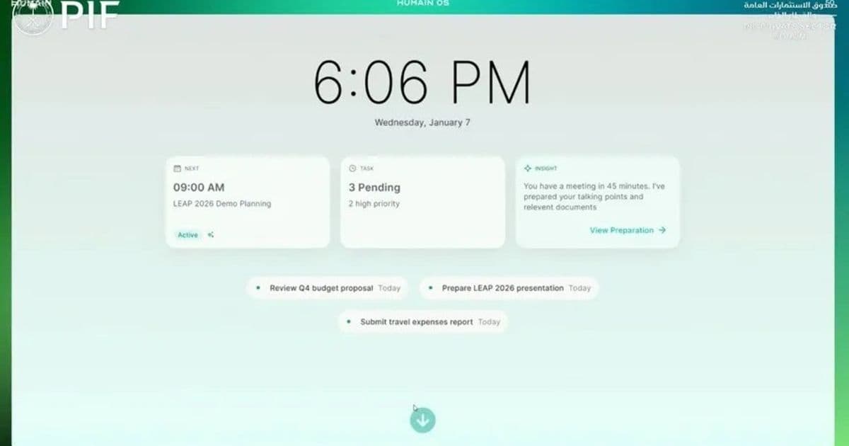 Humain Unveils First AI Computer for 2027