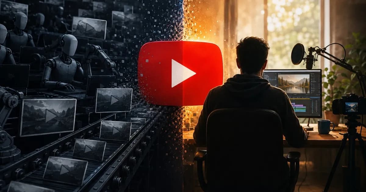 يوتيوب يكثف حملته ضد محتوى الذكاء الاصطناعي