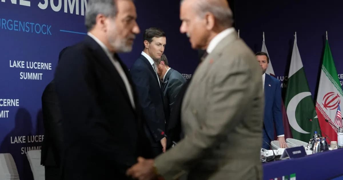 ترمب يربك مفاوضات سويسرا