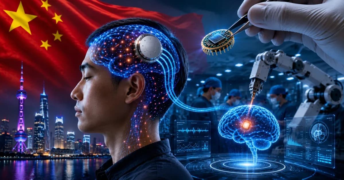 الصين تصدر أول ترخيص شرائح الدماغ