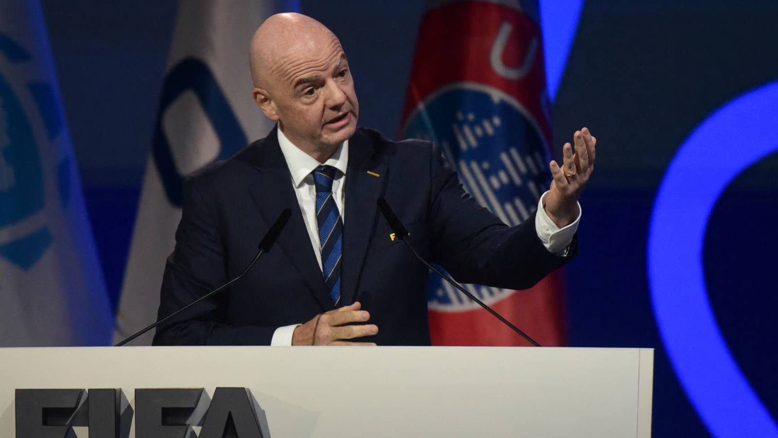 Infantino awaits a setback before Morocco event
