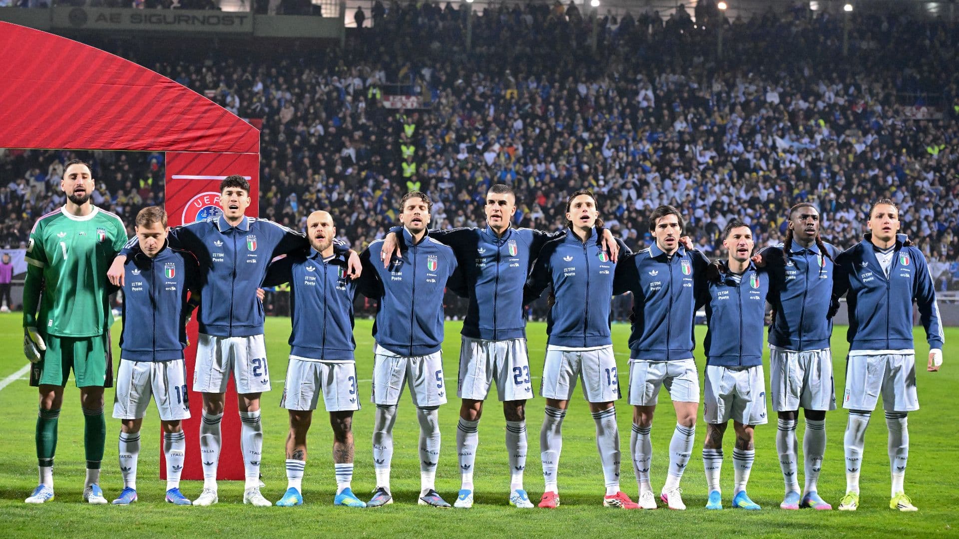 Italy formally joins War against Infantino