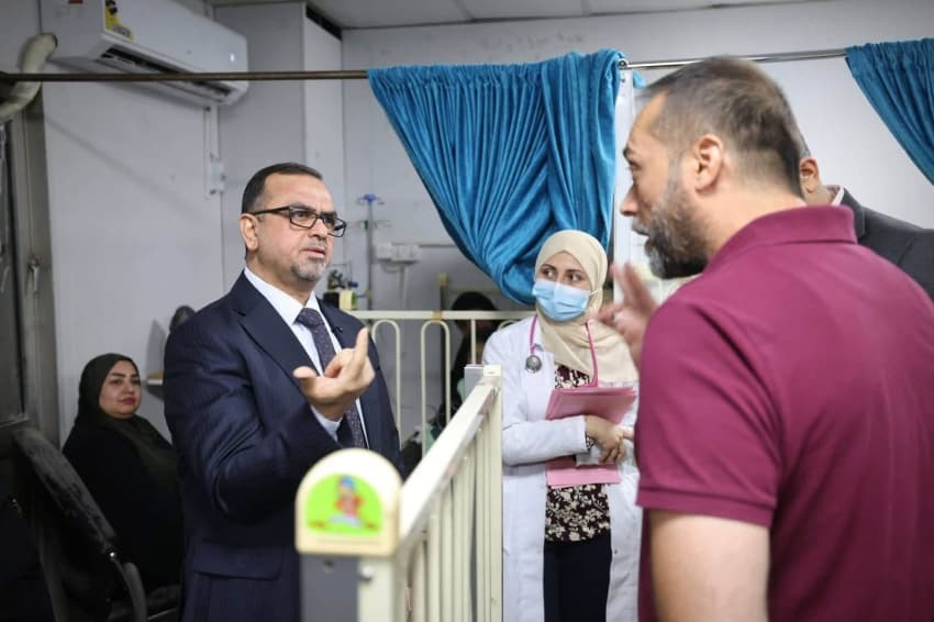 Health Minister dismisses Kadhimia director