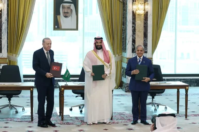 Saudi, Turkey, and Pakistan form alliance