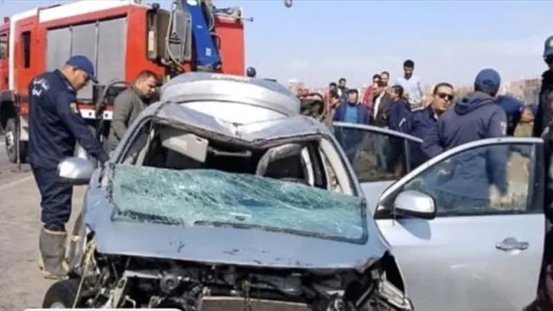 حادث تصادم يوقع قتلى وجرحى بالغربية