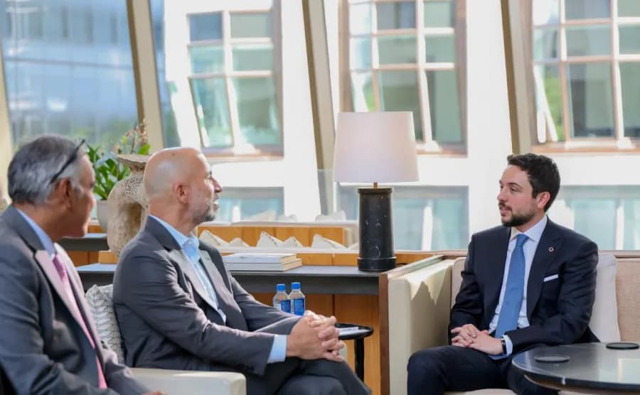 Crown Prince Meets US CEOs in New York
