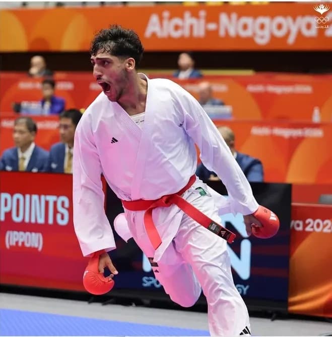 Al-Jaafari Karate Athlete Wins Gold at Asian Games