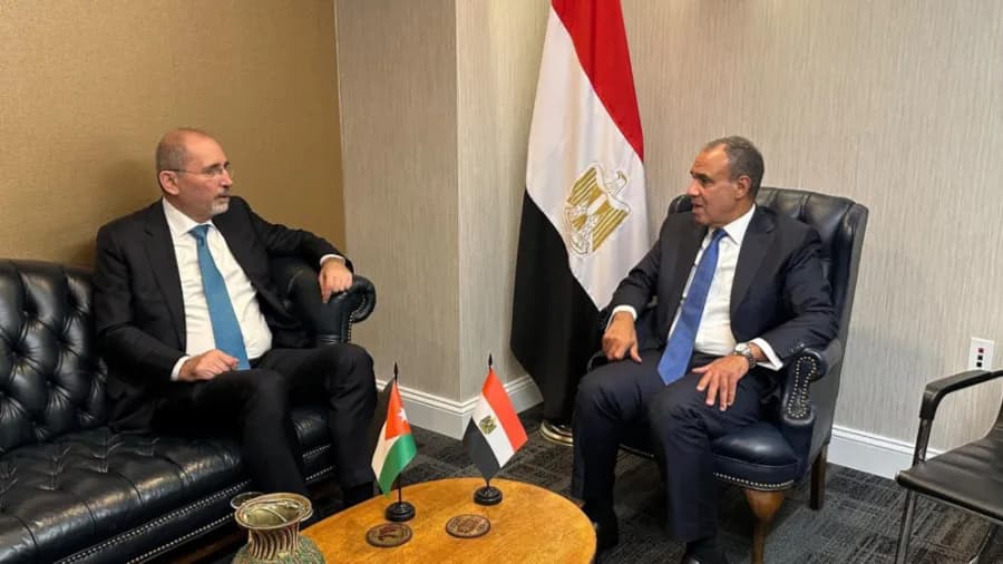 Foreign Minister meets Egyptian counterpart in New York