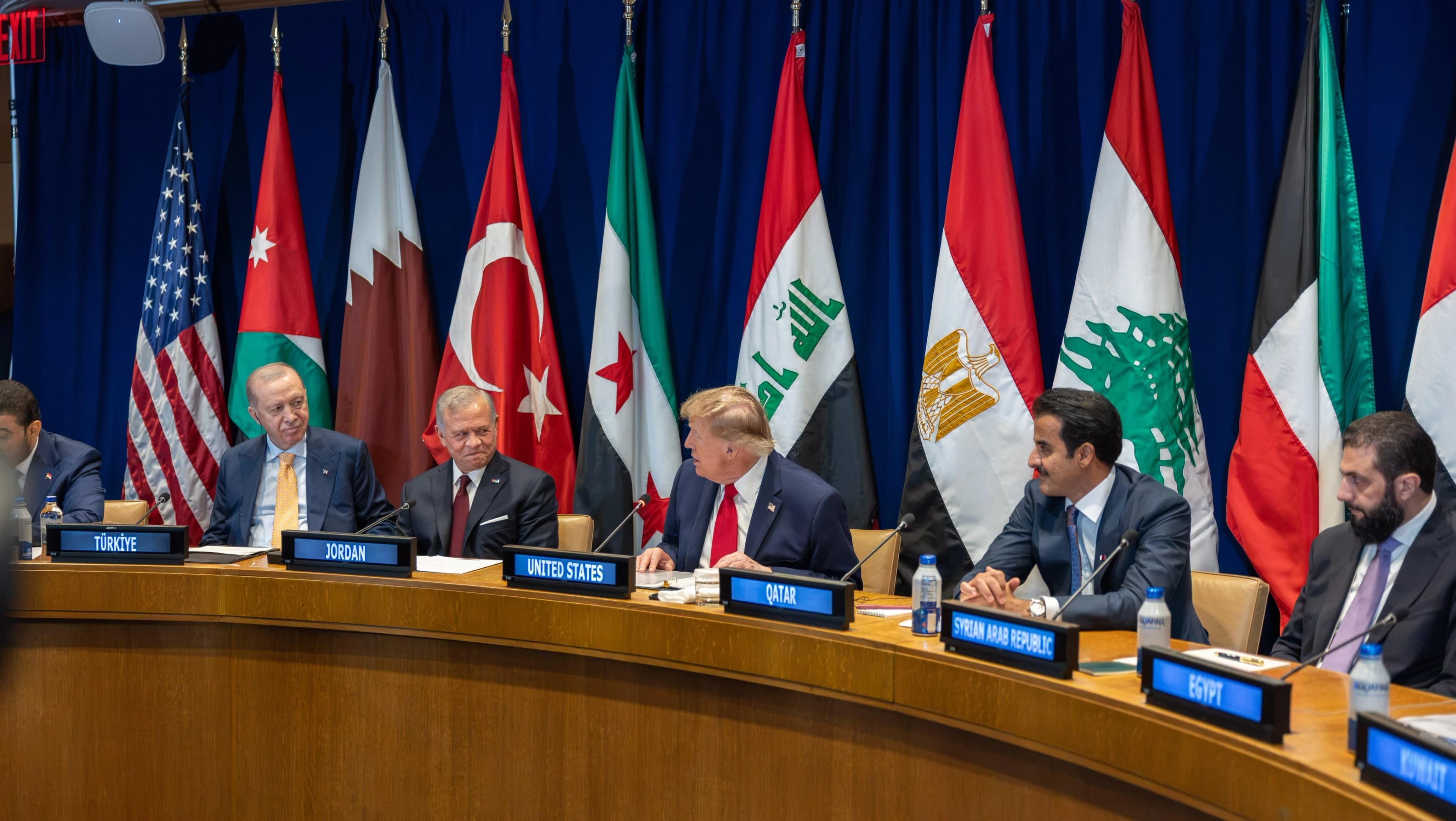 King attends multilateral meeting at US invitation