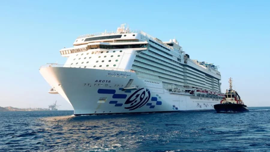 3400 tourists on Areia cruise