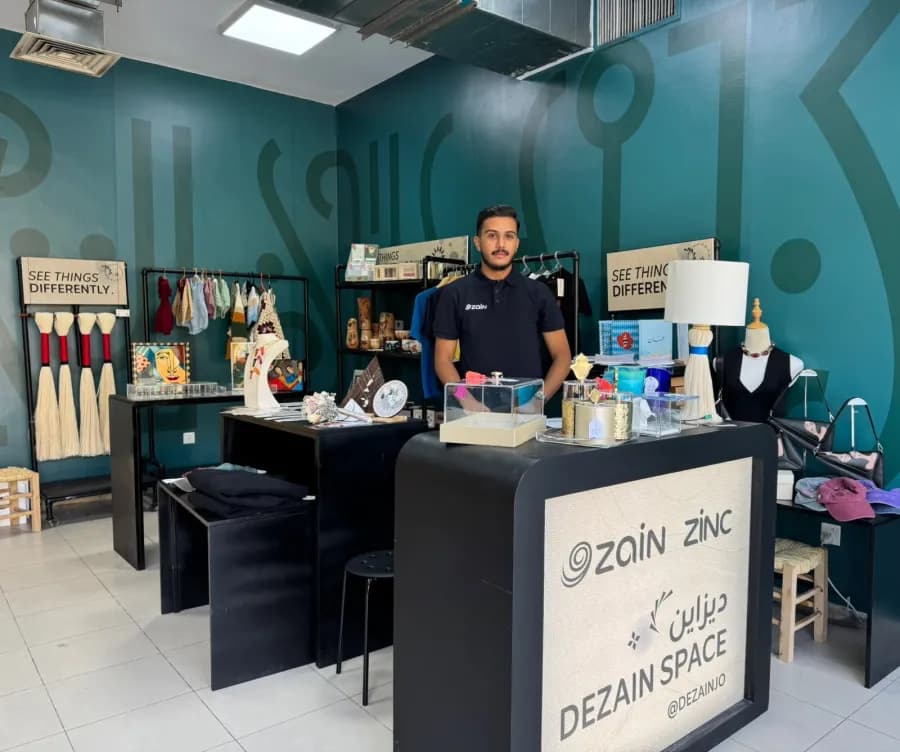 Zain supports Amman Design Week event