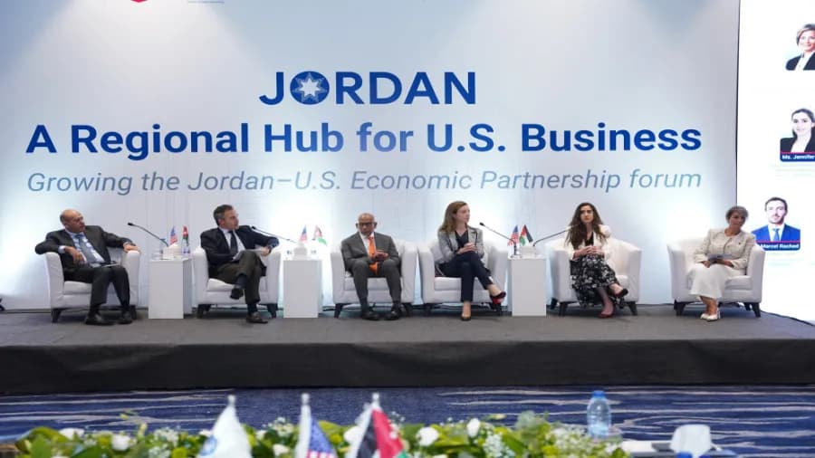 US business delegation reviews Jordan investment options