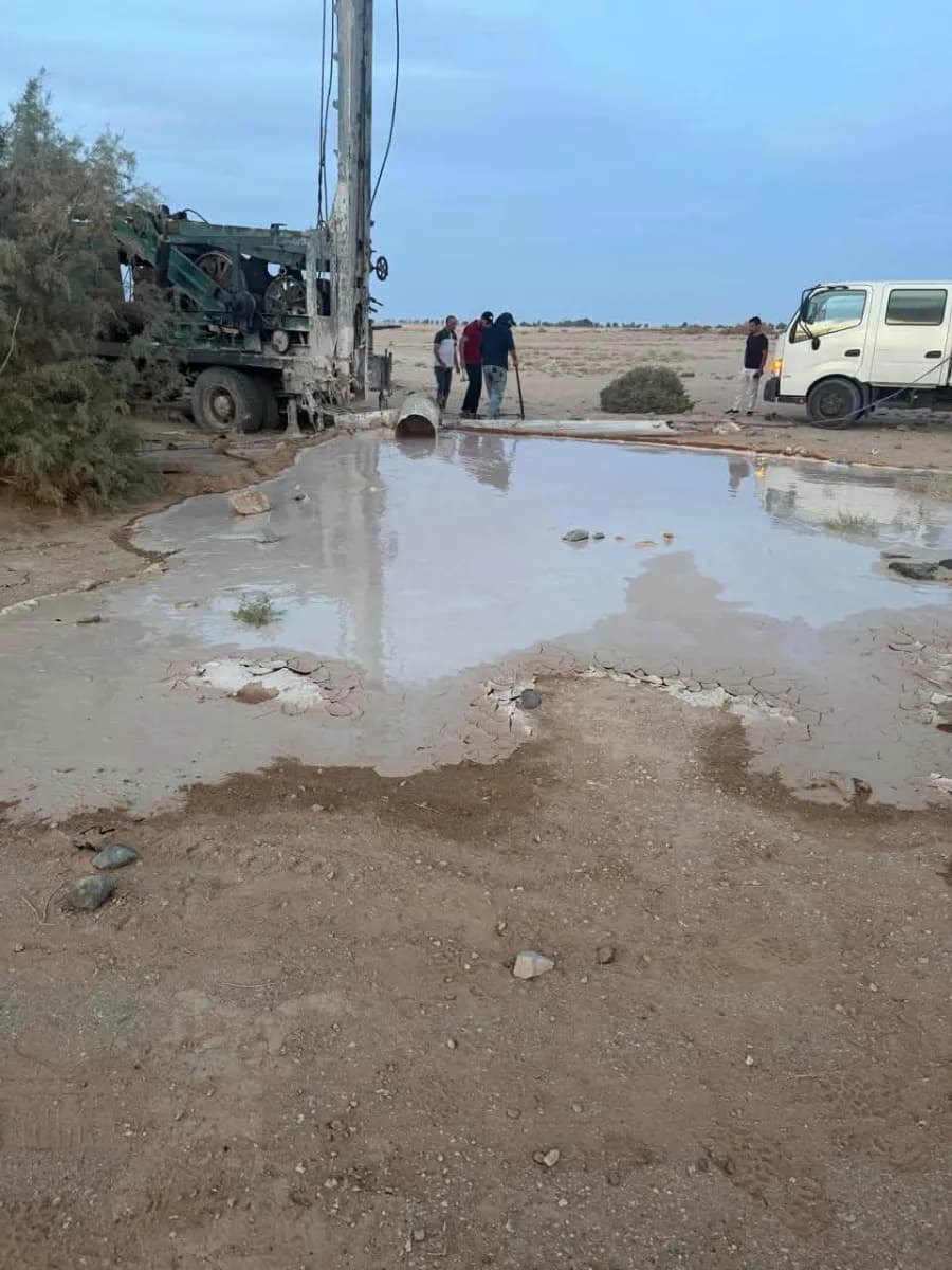 Excavator Seized for Illicit Well in Al-Jafr