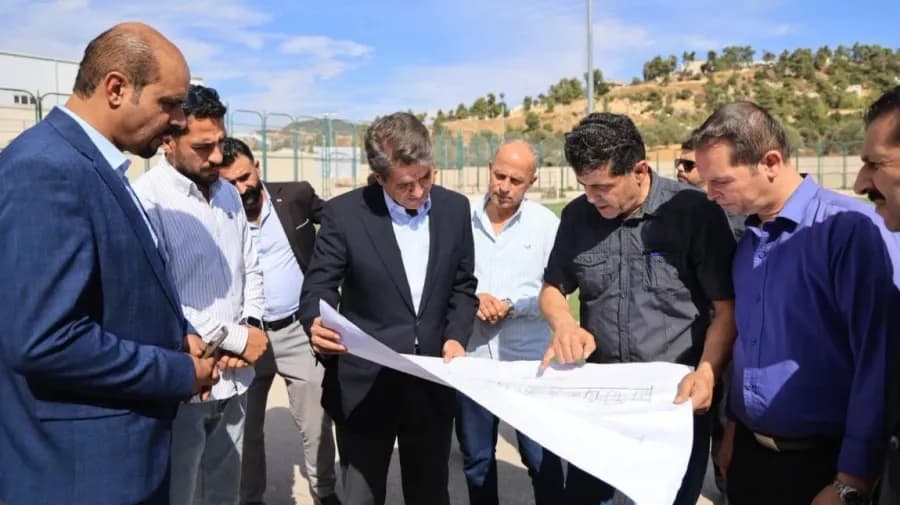 Youth Minister visits Ajloun sports center
