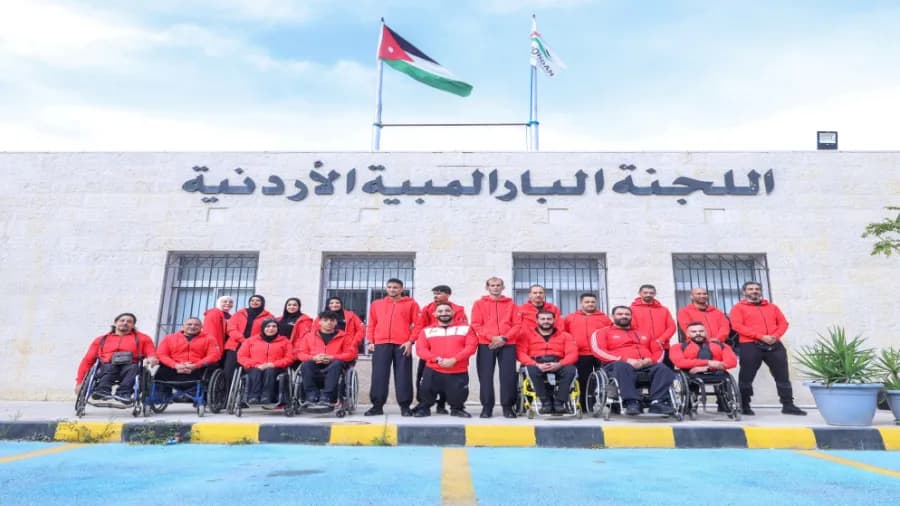 Jordanian team heads to Japan for 2026 Asian Para Games