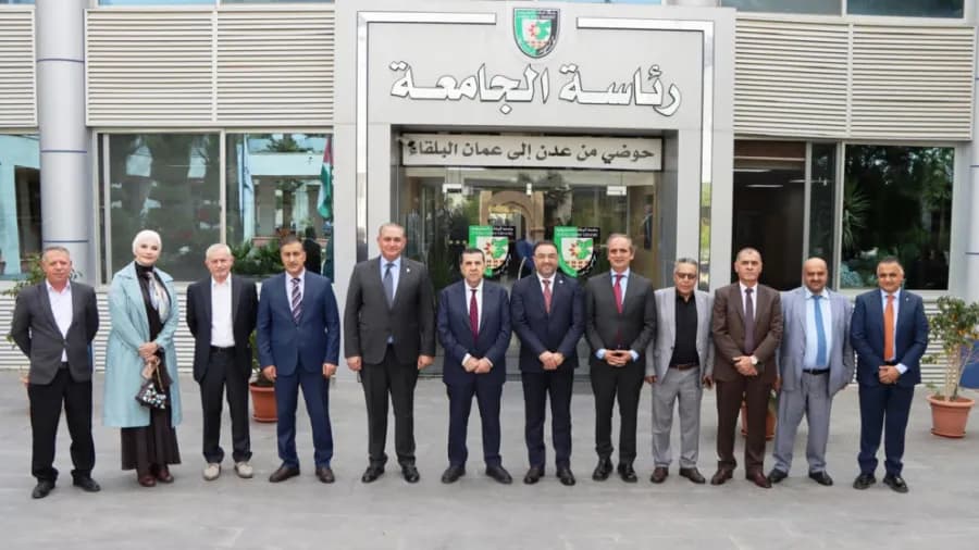 Environment Minister Opens Labs at Balqa