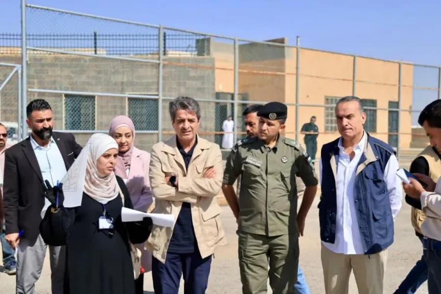 Youth Minister reviews Al-Mafraq sports facilities