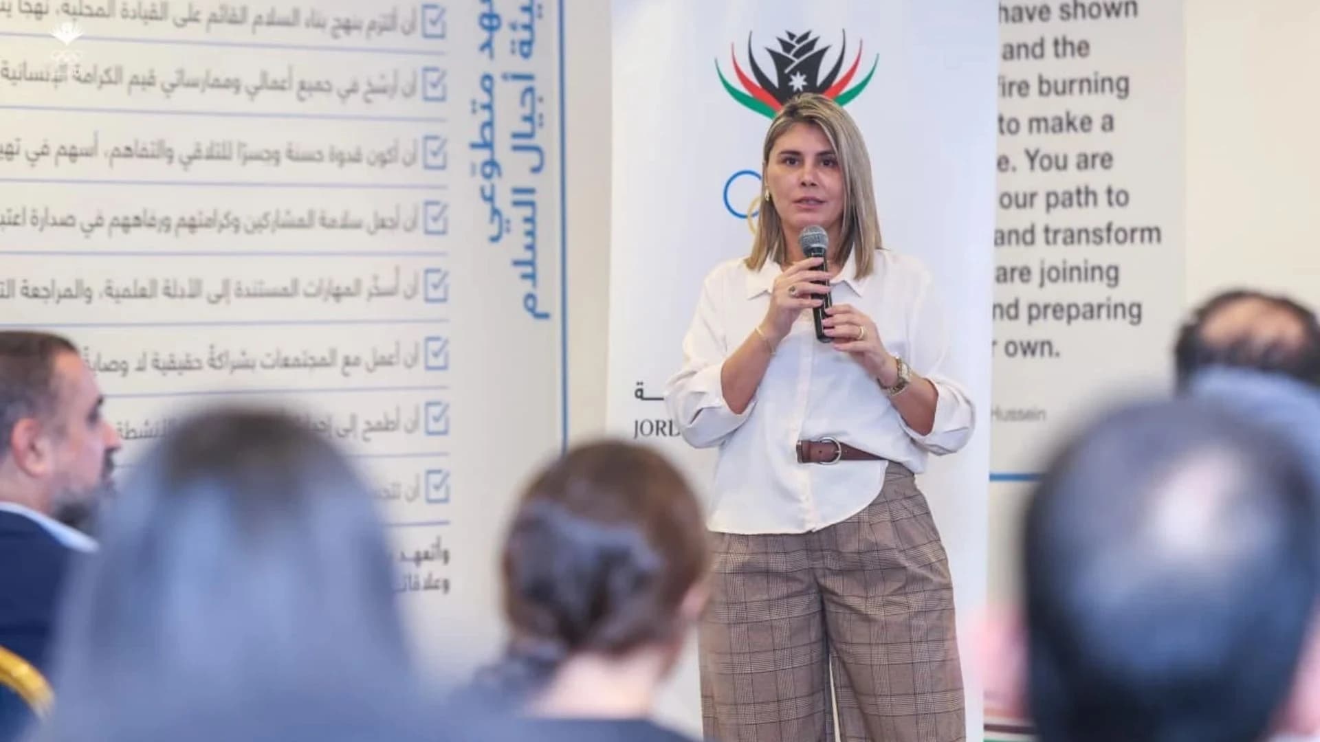 Olympic Committee Meets Jordan Youth Delegation