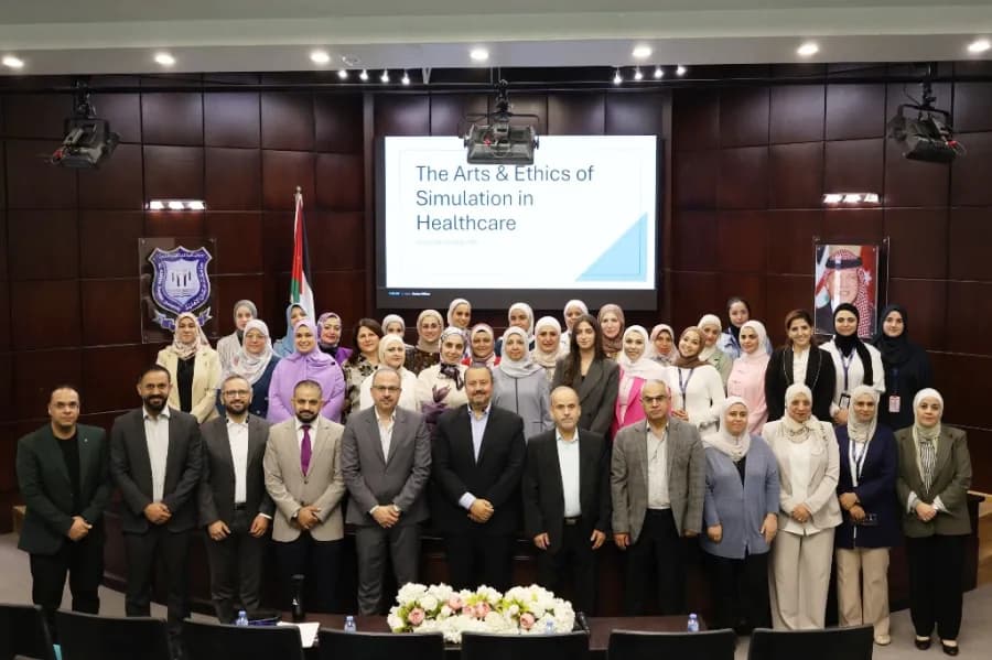 Amman Al-Ahli Nursing conducts clinical simulation training