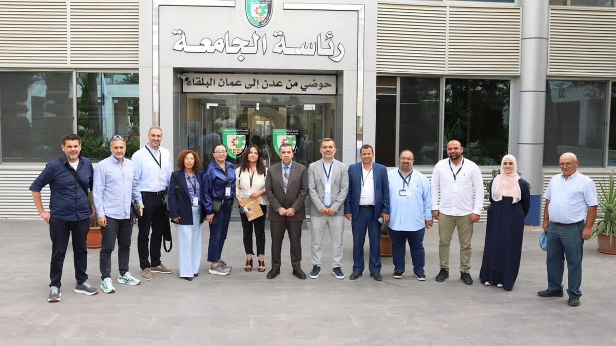 Euro-Mediterranean group visits Al-Balqa University