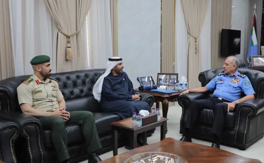 Public Security Chief and Emirati Ambassador Discuss Cooperation