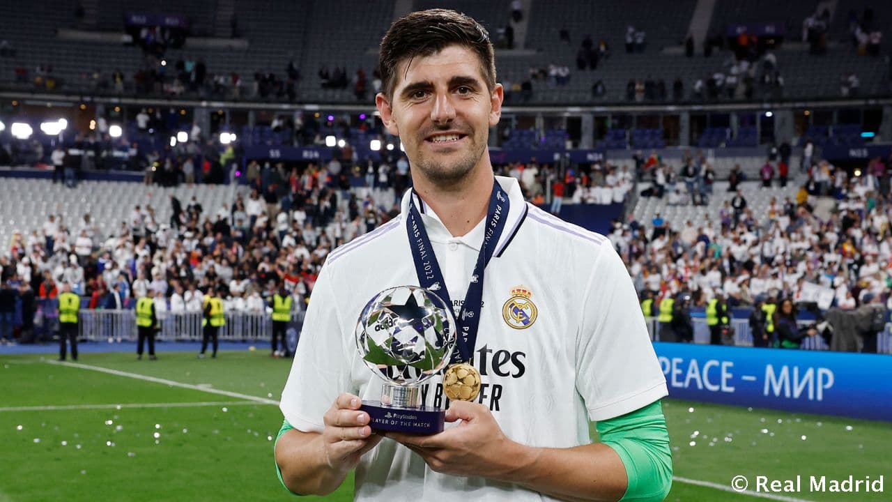 ريال مدريد يستعد لتجديد عقد كورتوا