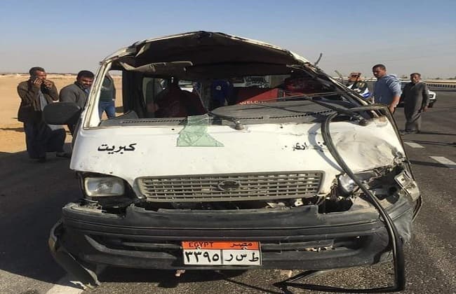 انفجار إطار يسبب حادثًا في العمرانية ويصيب 3