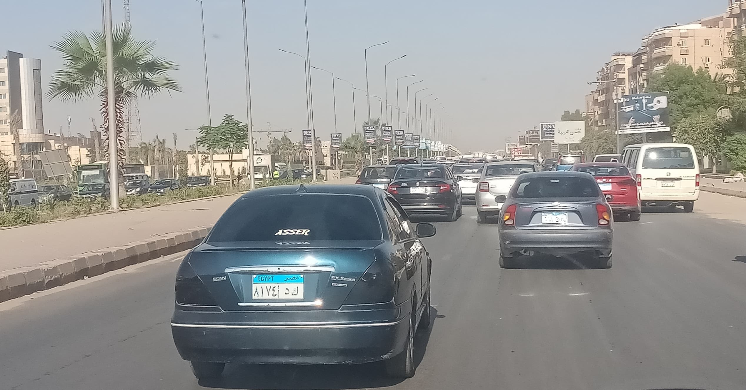 حركة المرور صباح اليوم في القاهرة والجيزة