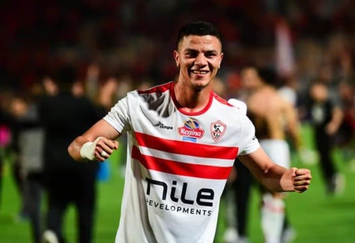 محمد شحاتة يفتتح التسجيل للزمالك أمام بورت الجيبوتي