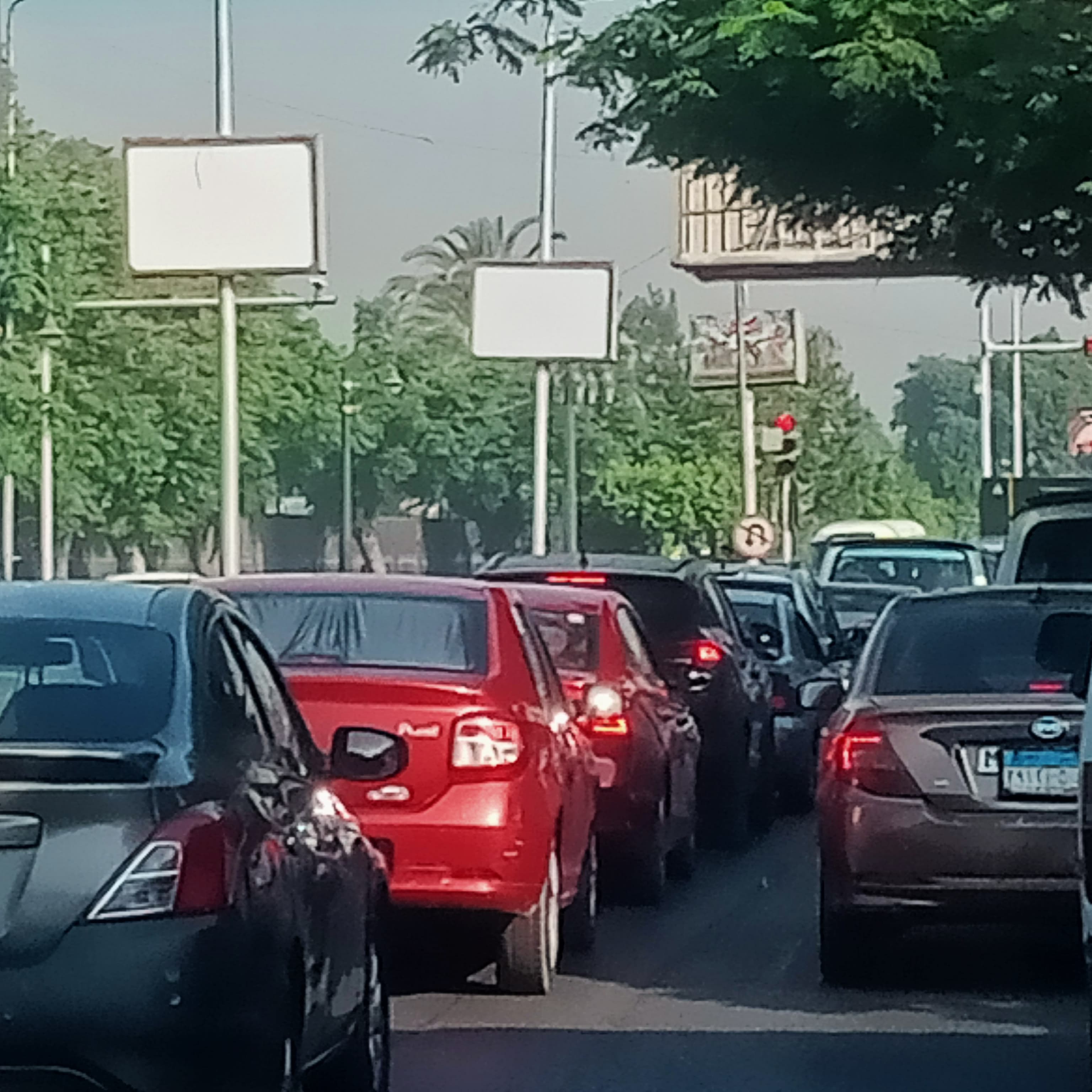 تكدسات مرورية في القاهرة والجيزة صباح الأحد