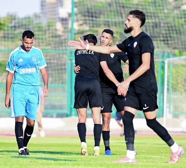 الزمالك يستعد لمباراة السويسبتروجت