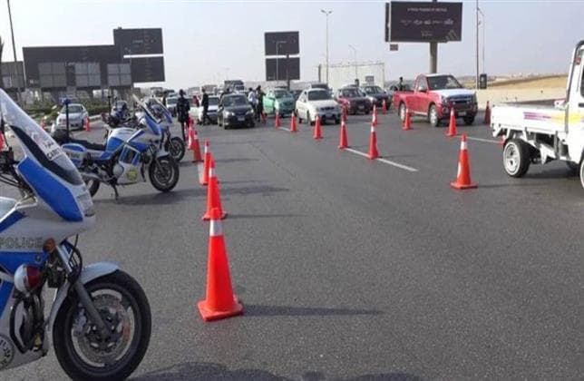 نشرة المرور: زحام متحرك في الذروة