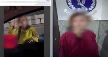 سيدة تتهم بمزاولة مهنة منادي سيارات في مدينة نصر