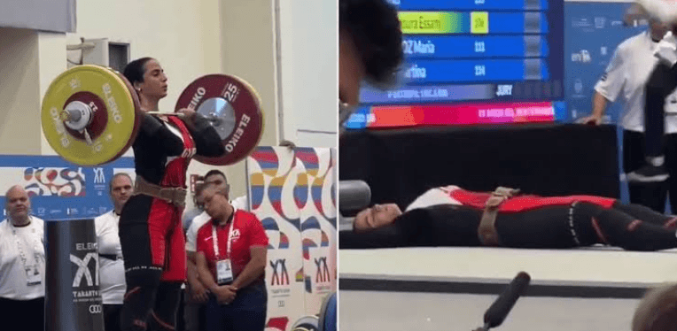 وزير الرياضة يتواصل مع نور عصام بعد إغماءها