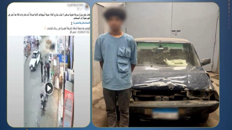 عامل يدهس خمسة أشخاص في أسيوط