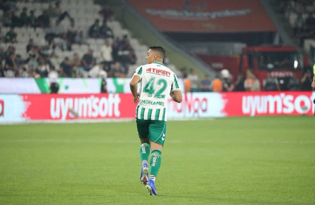 مصطفى محمد يساهم في تعادل كونيا سبور وقاسم باشا