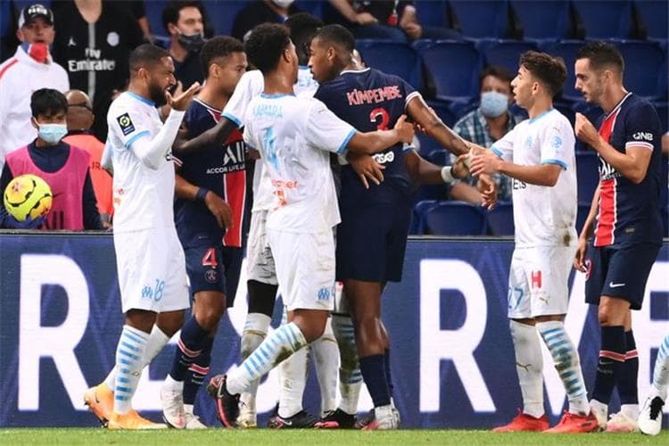 مارسيليا وباريس سان جيرمان في مباراة مهمة بالدوري الفرنسي