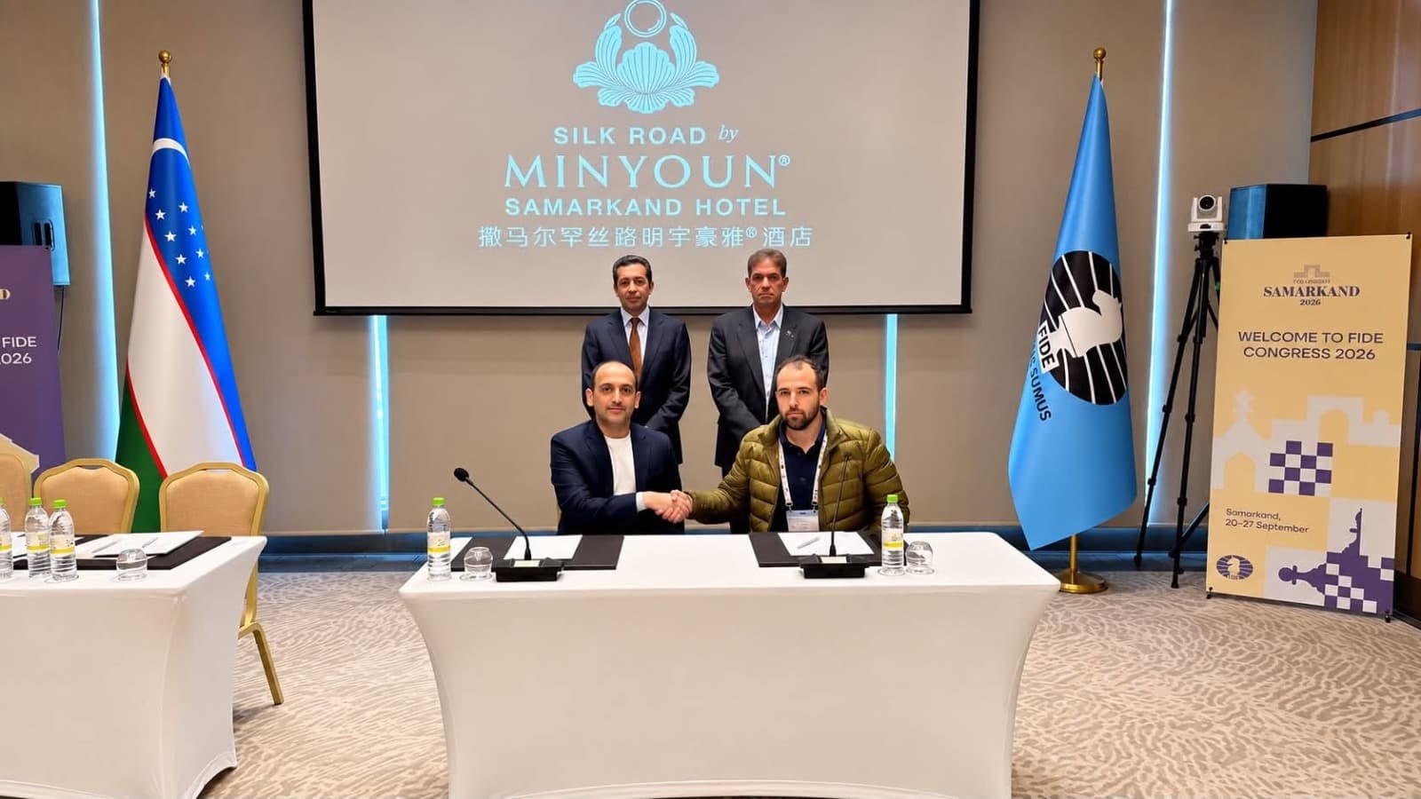 شراكة بين الاتحاد المصري والقطري للشطرنج